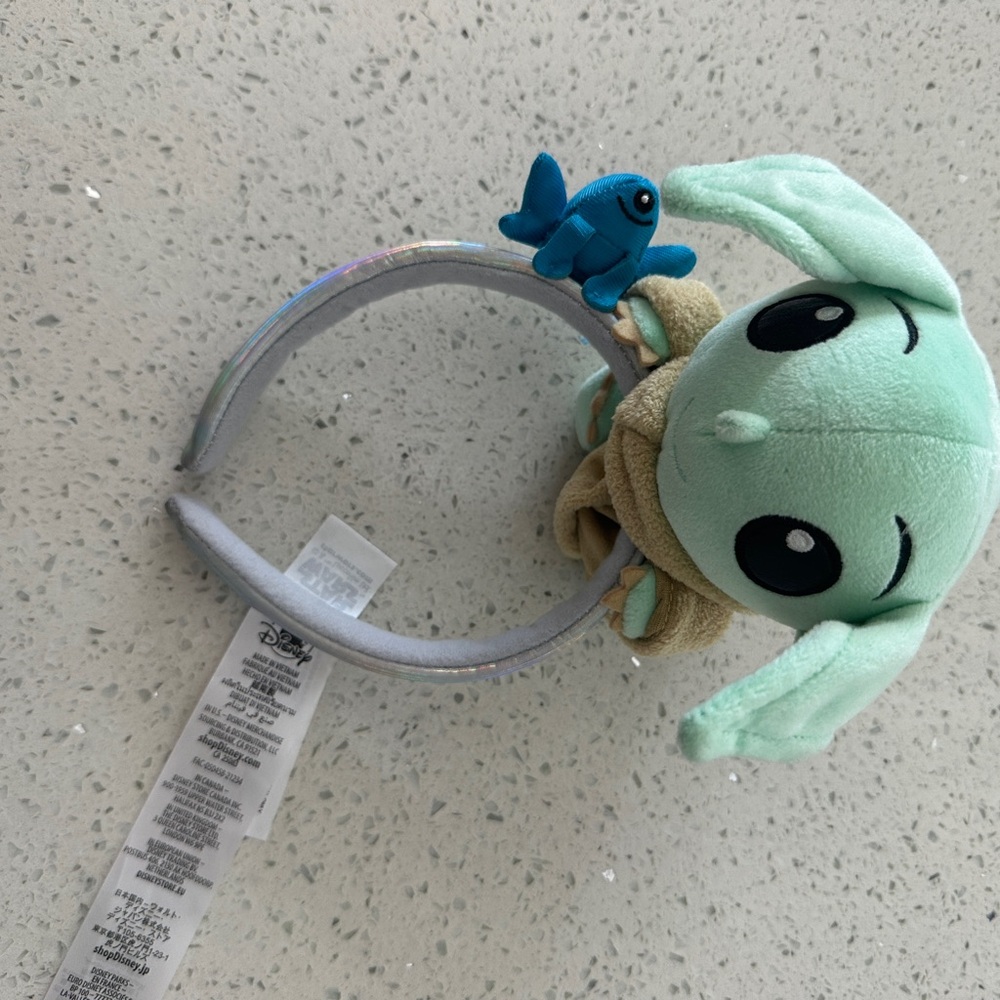 Disney Green and Blue Plush Hairband